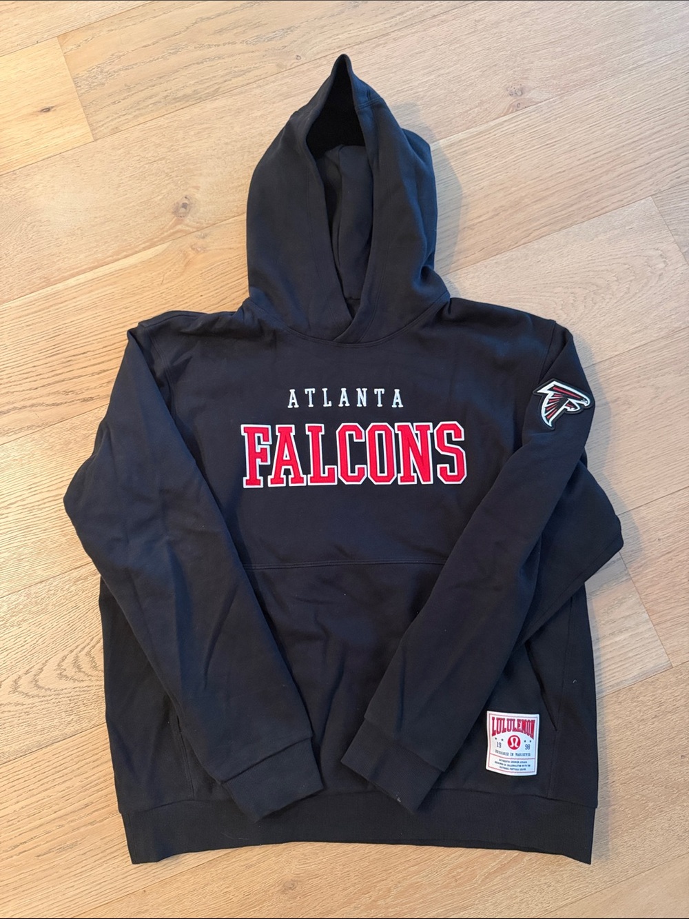 lululemon athletica Black Atlanta Falcons Hoodie